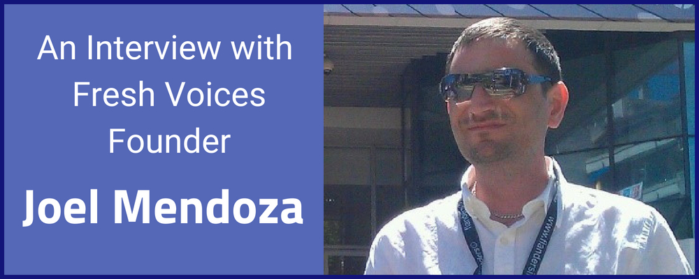 Fresh Voices Founder Joel Mendoza